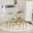 Sabec 6 - Person Glass Top Three Leg Dining Set-1893219153-1893219152-1893219182