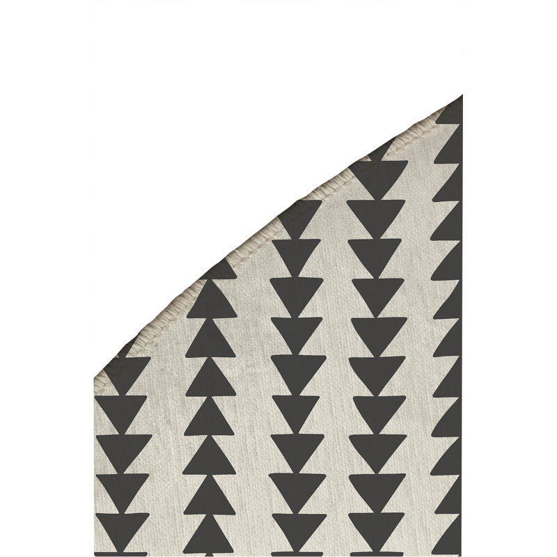 Tapis d'extérieur antidérapant Tribal Arrows, Rond 5 pi