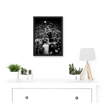 Coleman Rugby Union Line Out New Zealand - Single Picture Frame Print