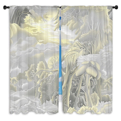 Jelitza Polyester Room Darkening Curtain Pair