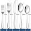 Brayden Studio Carlitta 60 Piece Stainless Steel Cutlery Set , Service for 12