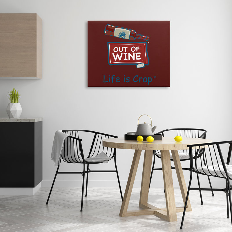 «Out Of Wine Bottle» par LIC, H 30 po x l 40 po