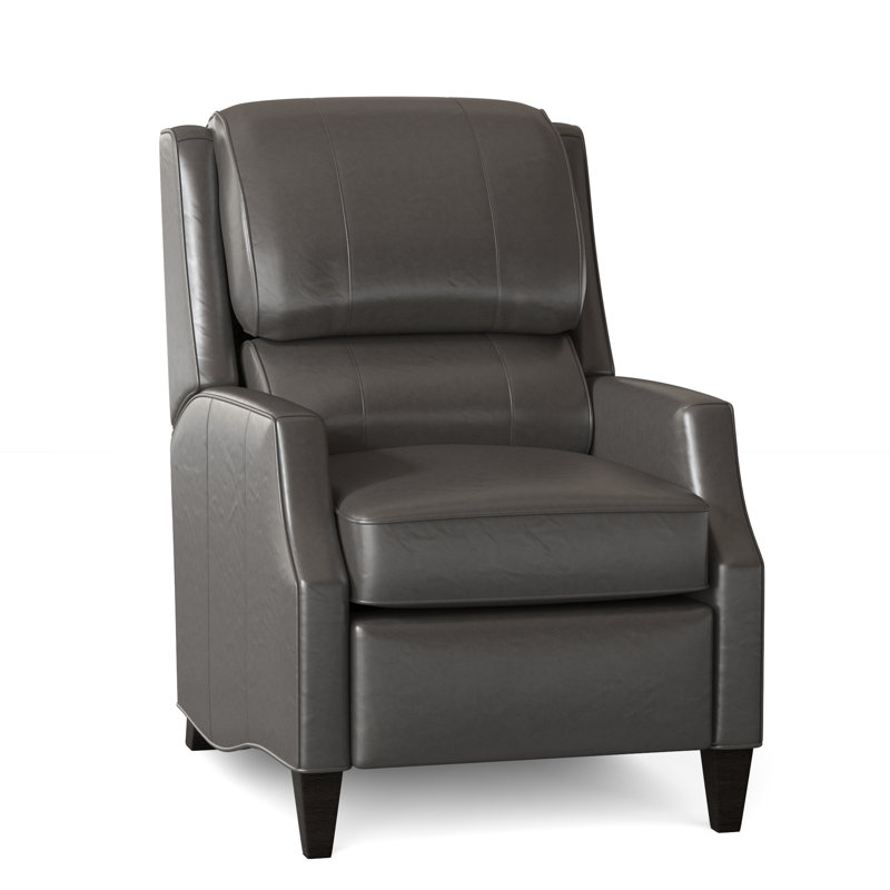 Mauney Recliner, Cobblestone, Manual, Empyrean Tweed Genuine Leather