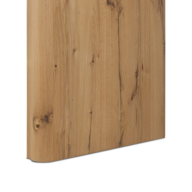 Novella Writing Desk-Natural Oak Veneer Thick Random