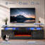 Meuble télé l 80 po avec foyer électrique et lumières DEL Keyle -1754370274-1788039500