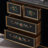 Hand-painted art deco storage sideboards.