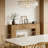Rustic Side Table,Stylish Wooden Console Table