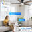 42" 5 - Blade Smart Outdoor Indoor Black Ceiling Fan with LED Lights, Remote, Voice Control via Alexa, Dimmable, Quite DC Motor-1201958903-1201958890