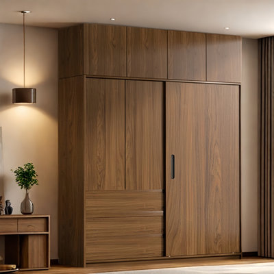 Simple Classic Dark Wardrobe