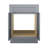 Hibbitts 24'' Single Bathroom Vanity Base Only-1788342340