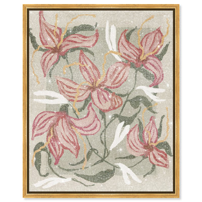 Daffodils And Lilies Print by Oliver Gal