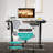 Kesgrave Adjustable Height Stainless Steel Standing Desk-440365934