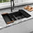 32" L X 18" W Low Divider Double Bowl Undermount Kitchen Sink 16 Gauge Stainless Steel-112275064