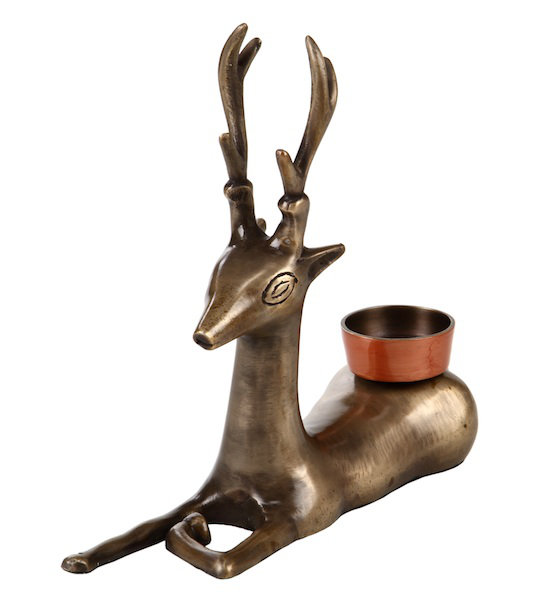 Bouille 7.75'' H Metal Tabletop Tealight Holder