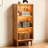 Burlywood Solid Wood+Tempered Glass Display Cases