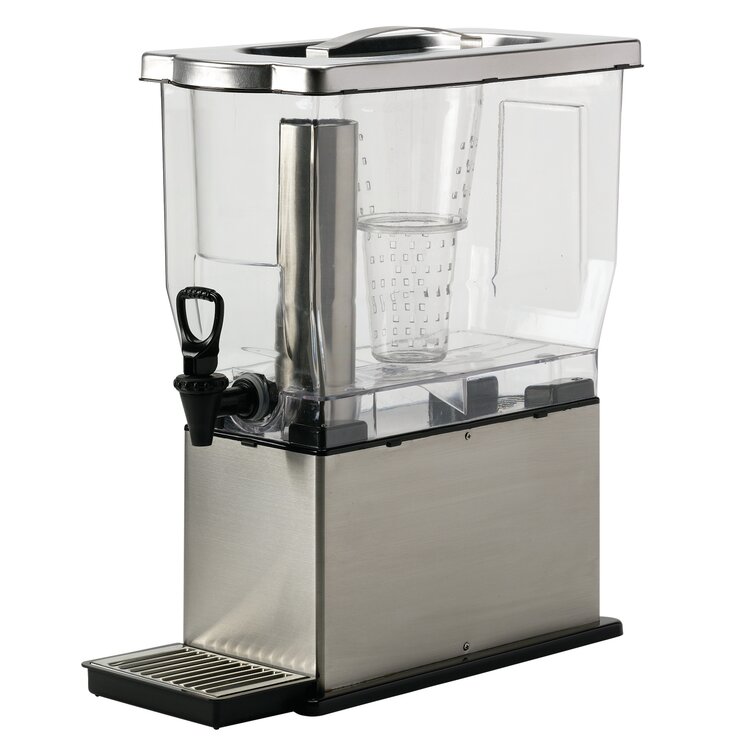 Service Ideas Cold Rectangular 384 Oz. Beverage Dispenser