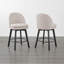 Tabouret de comptoir pivotant rembourré Mckenli-54327498-54327497