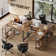 Walbrook Reversible L Shaped Computer Desks, Work Desk with Adjustable Shelves