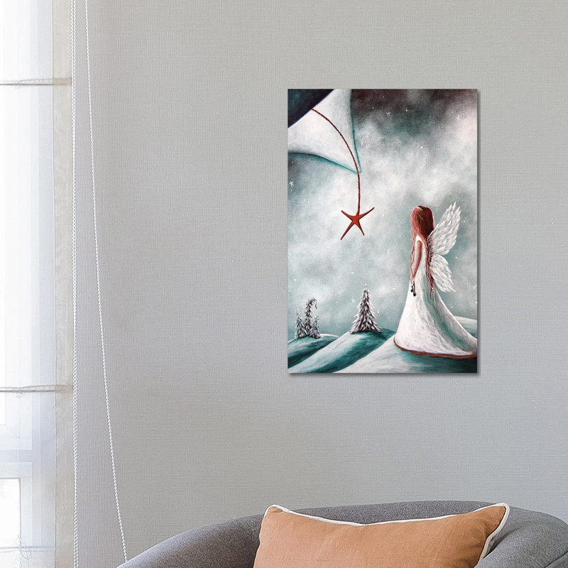 The Christmas Star - Print on Canvas, Wrapped Canvas, 66.04 cm H x 45.72 cm W x 1.91 cm D