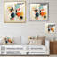 Motif de géométrie colorée Mid Century Patchwork II - impression-2001801495-2001801482