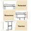 42 cm Stainless Steel Wall Mounted and Fixture Towel Stand