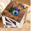 18cm W Manufactured Wood Bedside Table