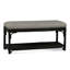 Summer Retreat Wicker Shelf Storage Bench-71425159-86505831