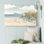 "Beach cruiser II Crop" par James Wiens, reproduction d'art sur toile non encadrée