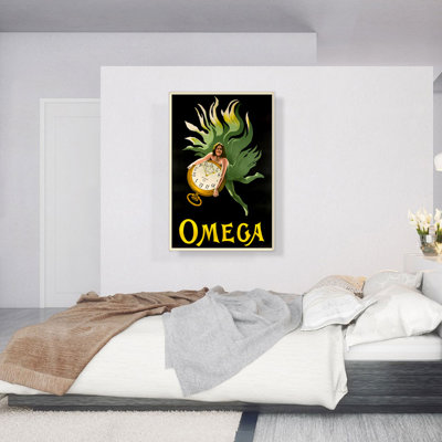 «Omega 1910» par Leonetto Cappiello - reproduction d'art sur toile tendue