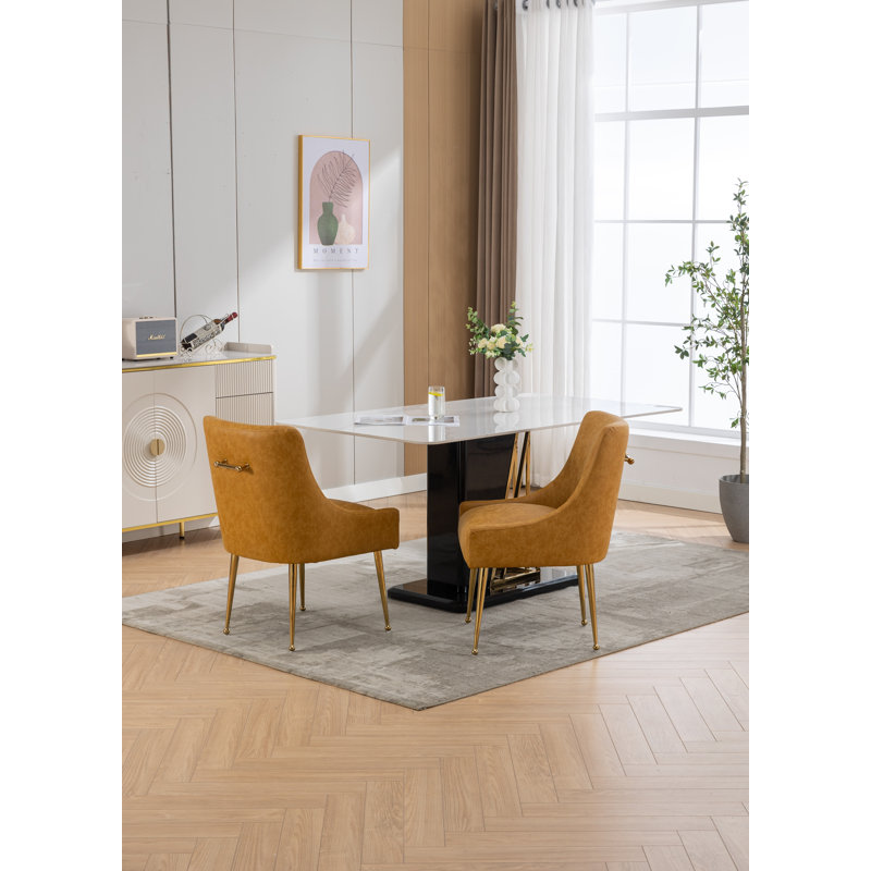 Chaise Waltrudis, Jaune clair