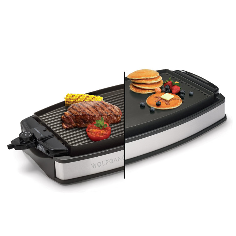 Wolf Gourmet 17'' Non Stick Electric Grill with Lid
