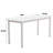 Cherol Metal Base Writing Desk-764307555-764307559