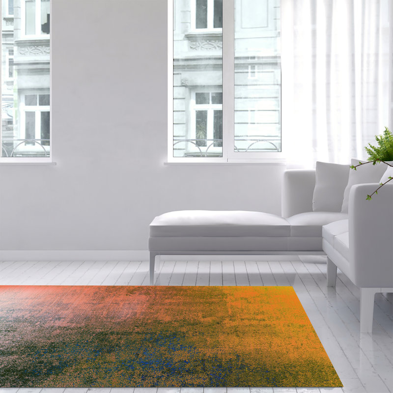 Gesselle Abstract Area Rug, Rectangle 140 x 200cm