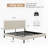 Upholstered King Bed Frame
