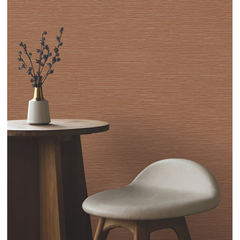 Papier peint imitation oasis rouille Oasis, Rouge
