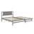 Platform Bed With Adjustable Trundle-198232460