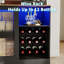 Meuble-bar à café avec casier à vin et porte-verres-1817066925