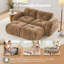 Chaise longue capitonnée en velours-132250523