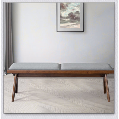 Keira Bench ( Fabric) Simple design, comfortable and durable, multi-functional bench