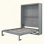 Lit escamotable Murphy avec tablettes, peu encombrant et multifonctionnel pour les petits appartements et studios