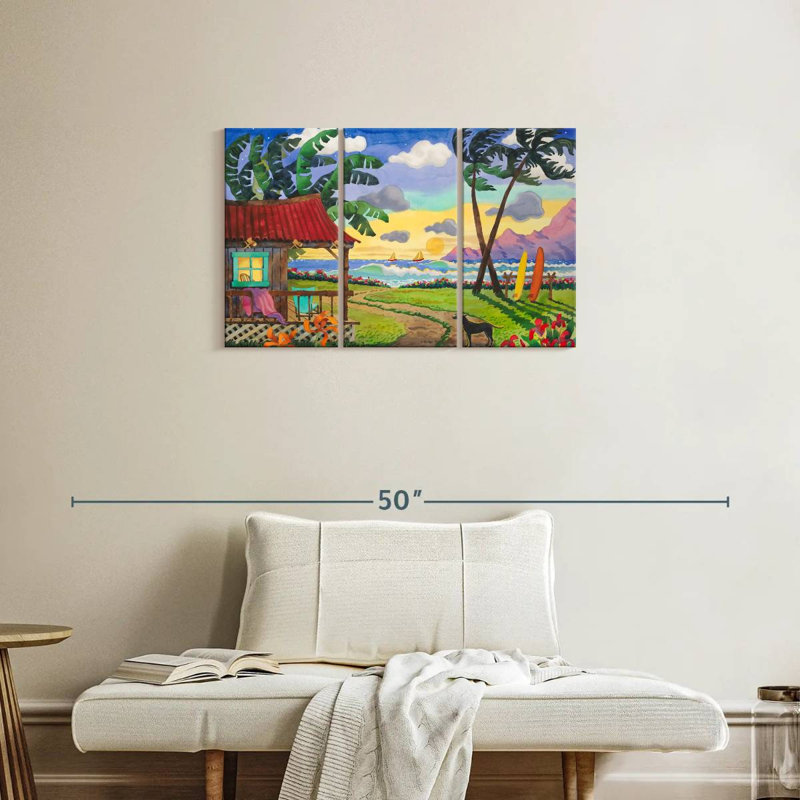 Gillard My Island Paradise II, H 20 po x l 33 po