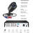 8CH DVR Security Camera System with 2TB HDD, 8 X 1080P Wired Bullet Outdoor Cameras, Motion Sensor