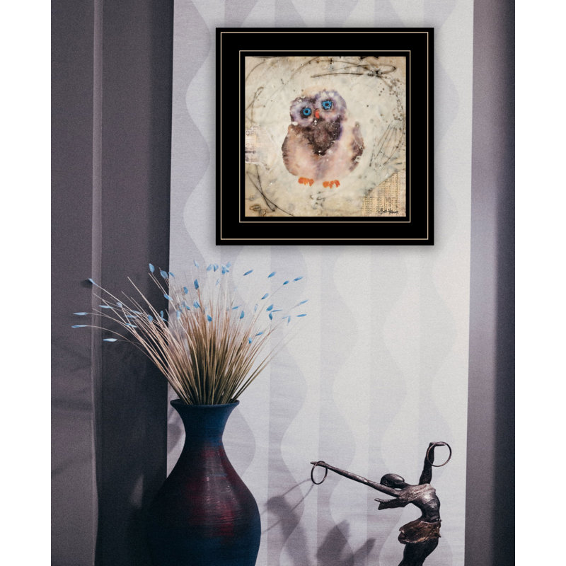 «The Wonder Years I», art mural encadré pour le salon, décoration murale par Britt Hallowell, Encadré noir / blanc