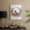 «Christmas Holiday Art», reproduction encadrée cmxxxiv - bois massif