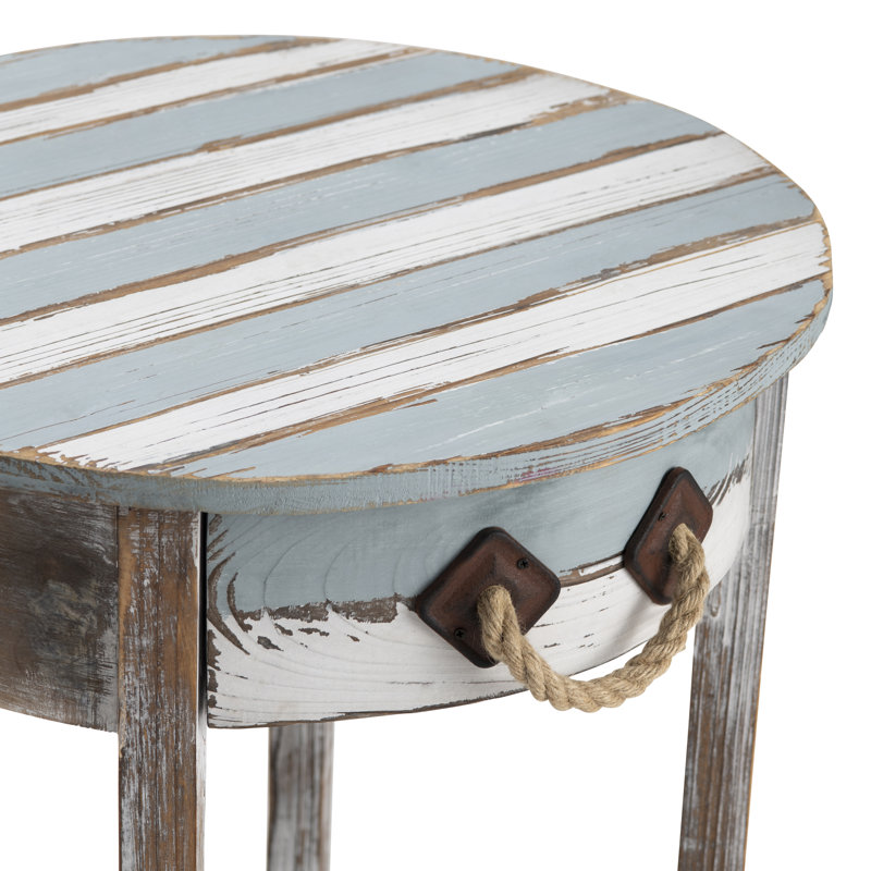 Swiftsure Solid Wood End Table with Storage
