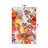 Florentia Floral Tufted Orange/Pink/Ivory Non-Slip Rubberback Area Rug-879100132