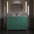 48" Green Freestanding Bathroom Vanity with Ceramic Top-740002183
