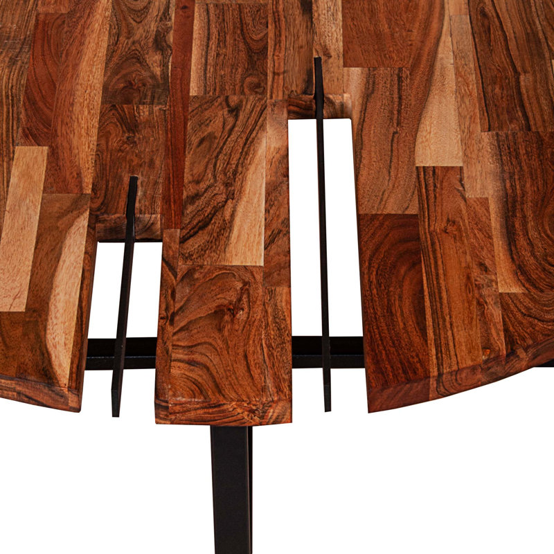 Rowton Solid Wood Top Coffee Table