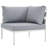 Harmony 5-piece Outdoor Patio Aluminum Sectional Sofa Set-229098338