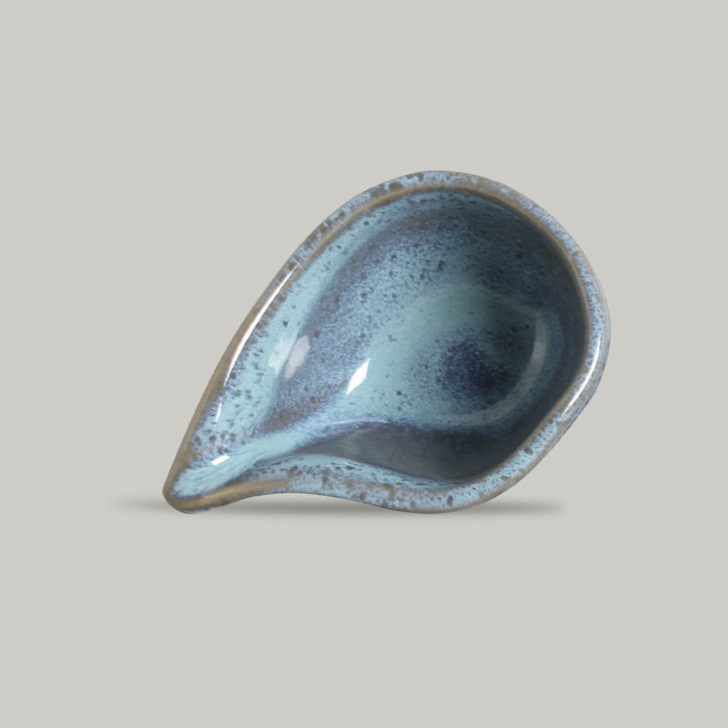 Grès céramique 1,35 oz Teardrop - Va au micro-ondes, au four et au lave-vaisselle, par Porto Brasil, Brise
